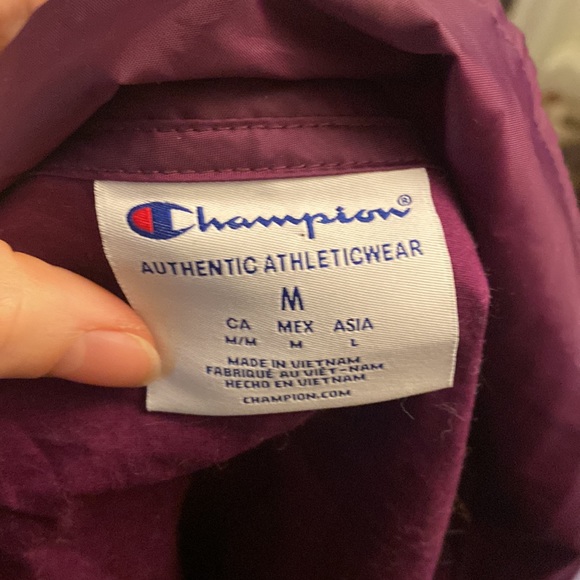 Champion windbreaker - cropped (size m) - Picture 5 of 6